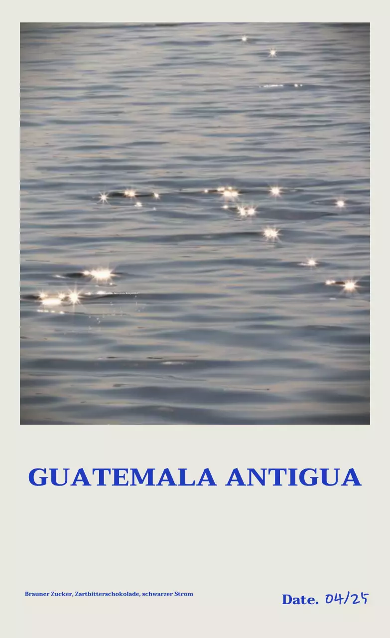 Schwarz-weiße Vintage-Kaffeewerbung