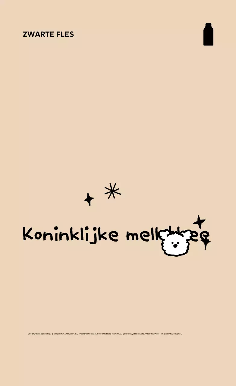 Introductie van Beige Baby Drinkproducten