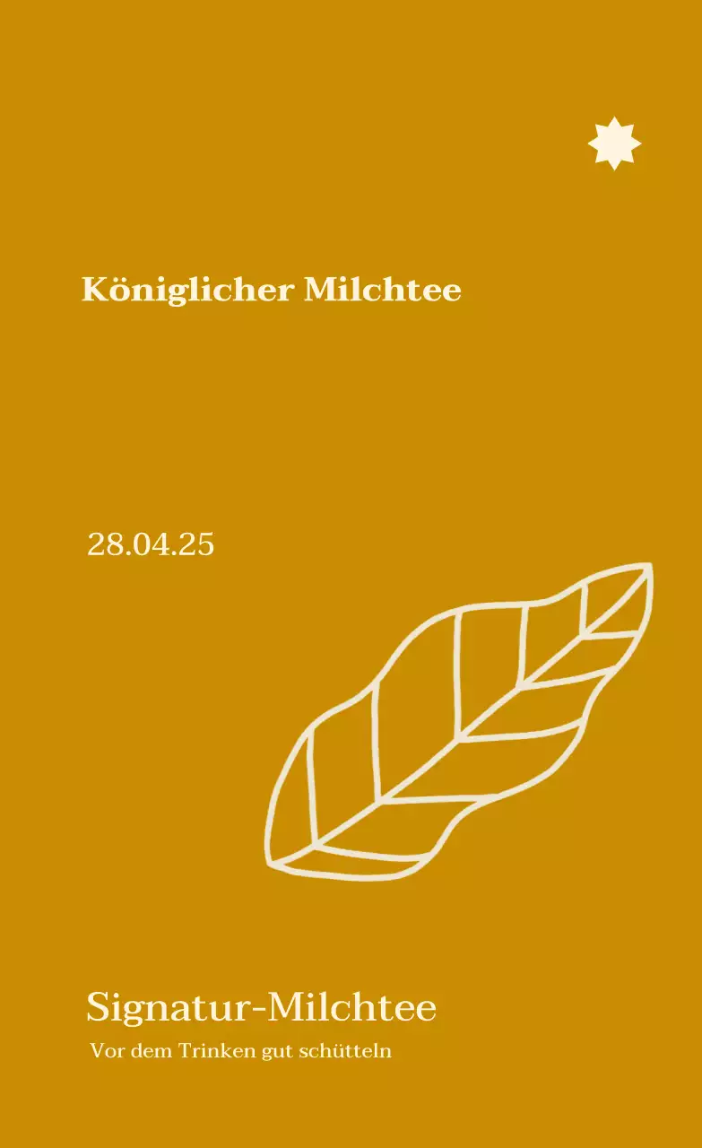 Wir stellen vor: Beige Simple Beverage Products