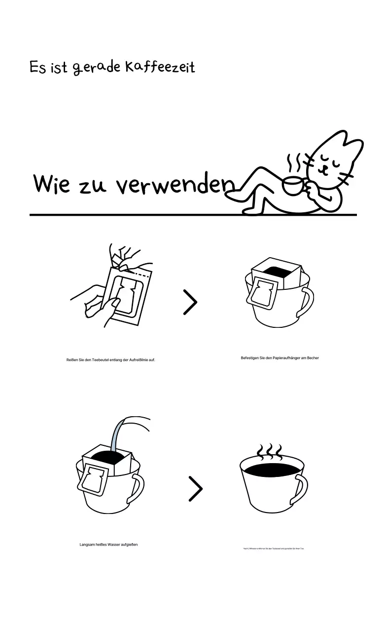 Weiße einfache Cartoon-Postkarte