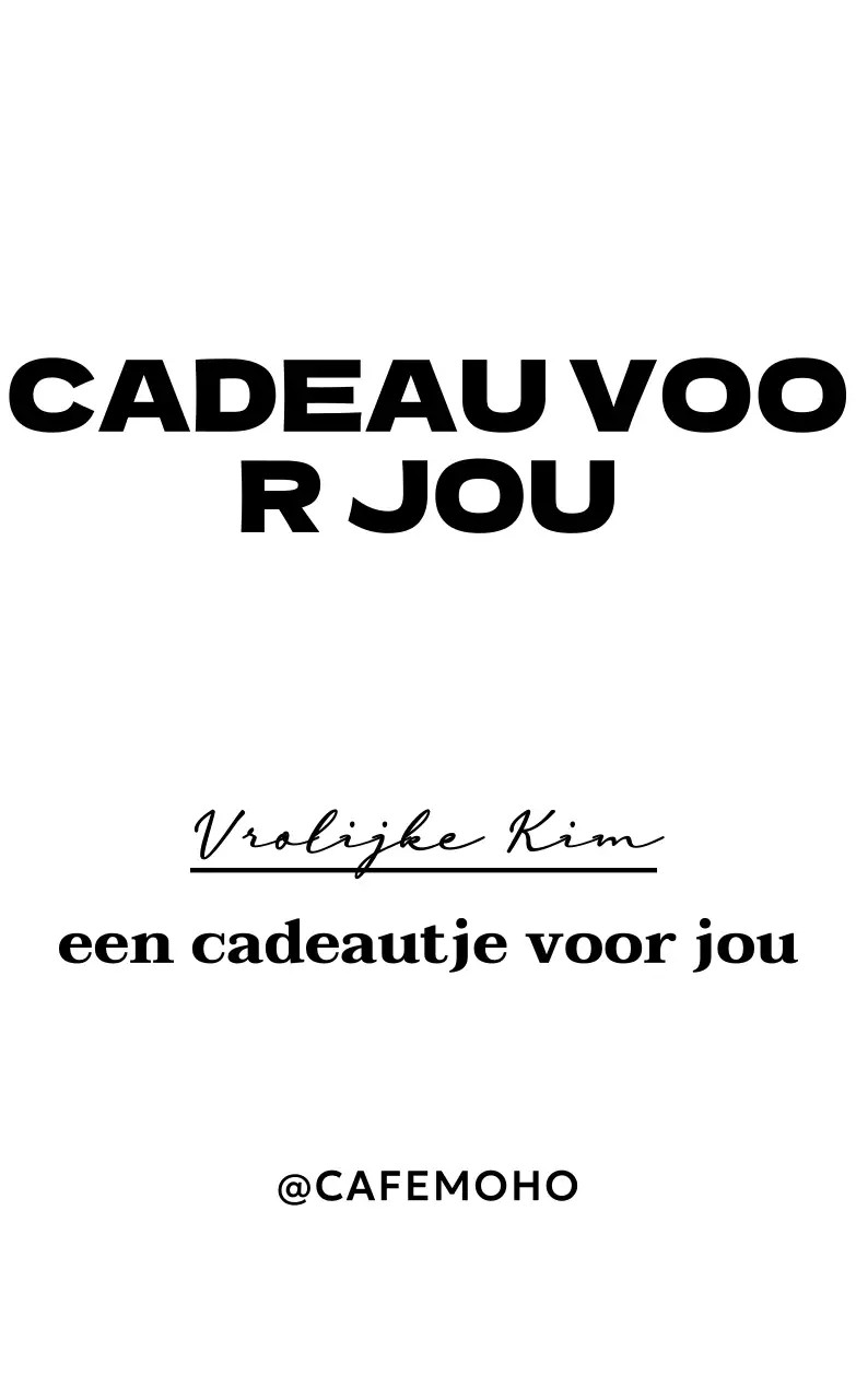 Zwarte moderne geschenkactie