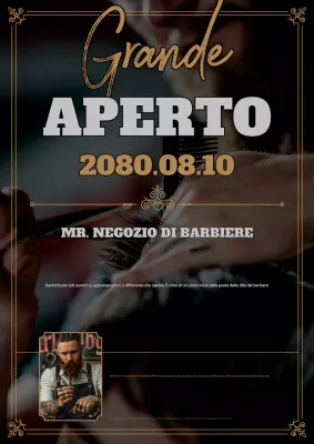 Apre il salone di bellezza Black Modern