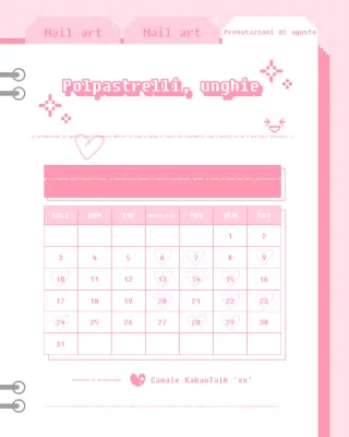 Guida alla nail art per bambini rosa