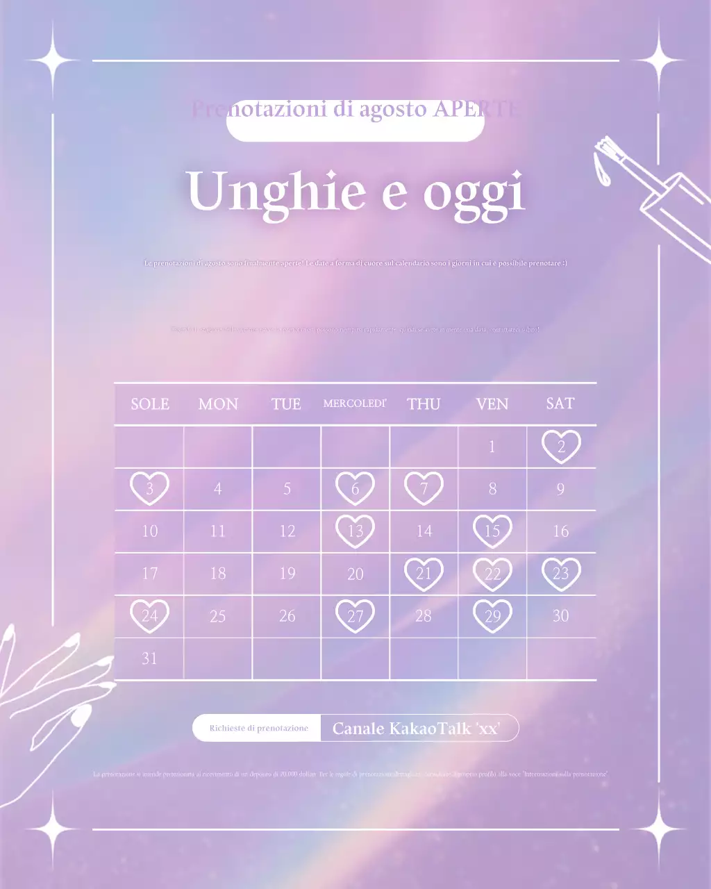 La simpatica guida alle prenotazioni di Yeon Bora