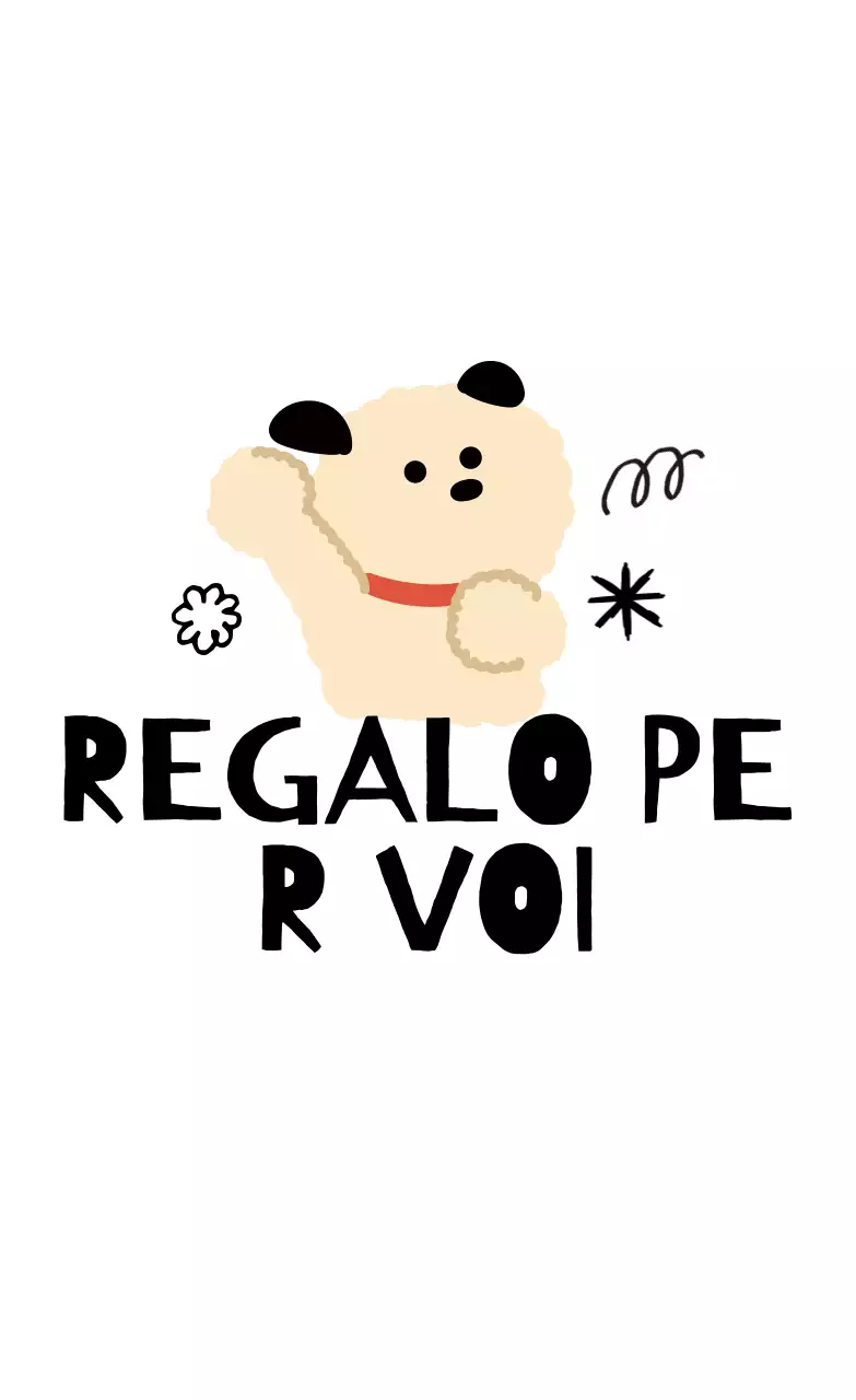 Articoli da regalo carini e bianchi