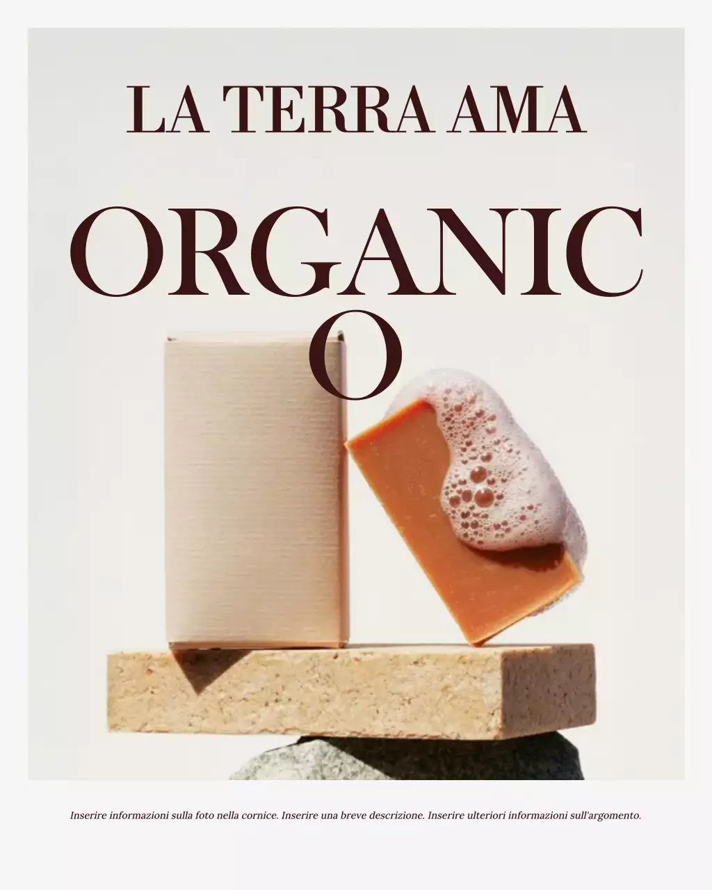 Promozione della sostenibilità semplice beige