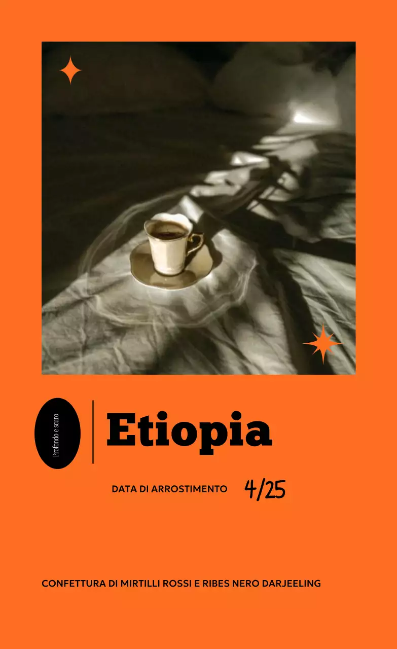 Pubblicità del caffè verde semplice