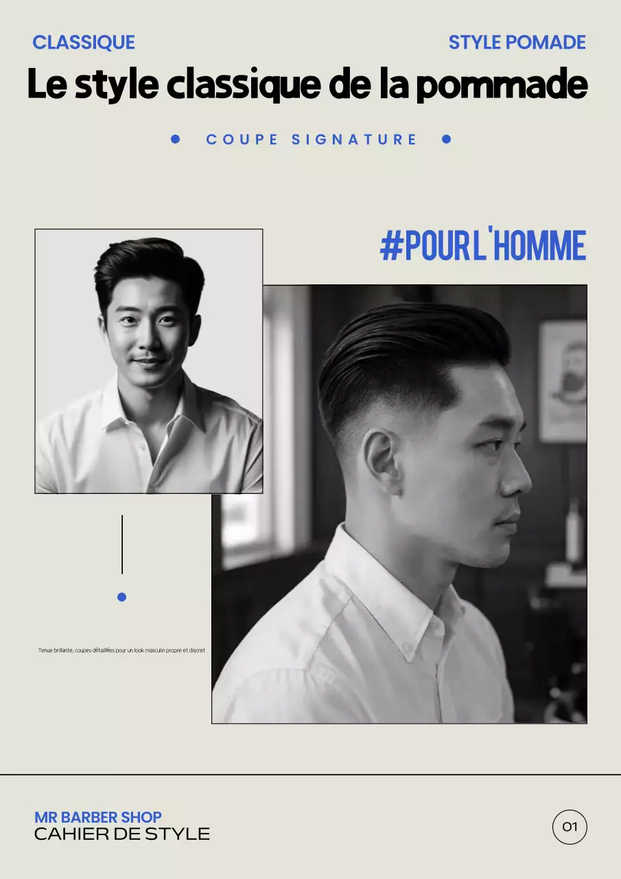 Publicité pour un livre de style vintage en noir et blanc