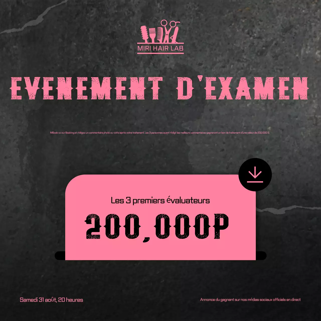 Promotion de l'événement Black Retro Review