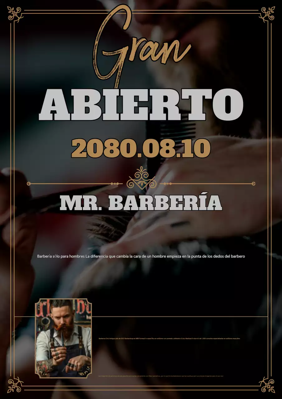 Abre el salón de belleza Black Modern