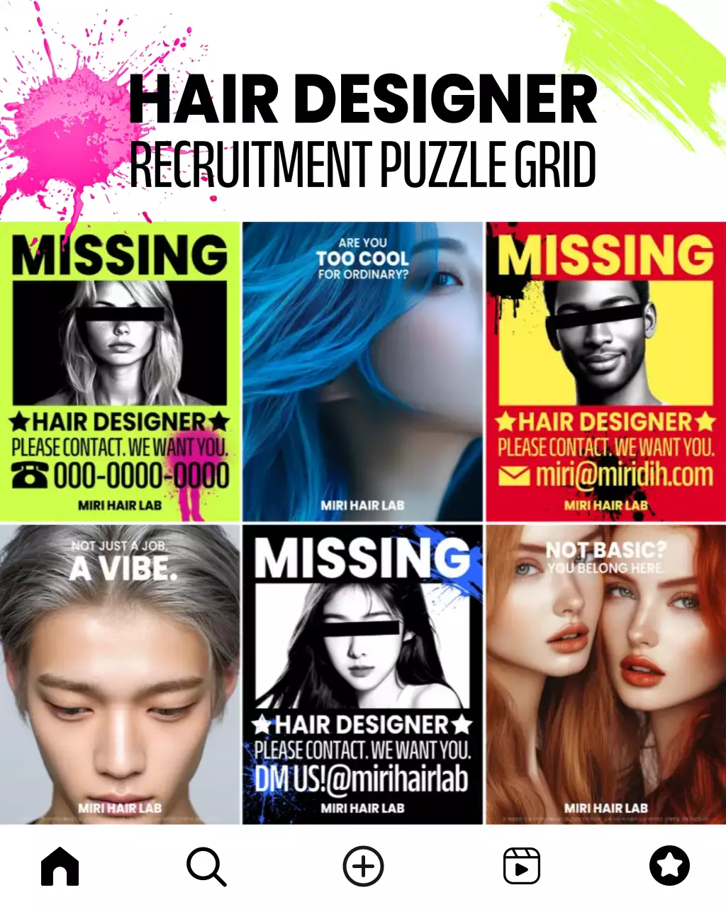 Neon Modern Recruitment