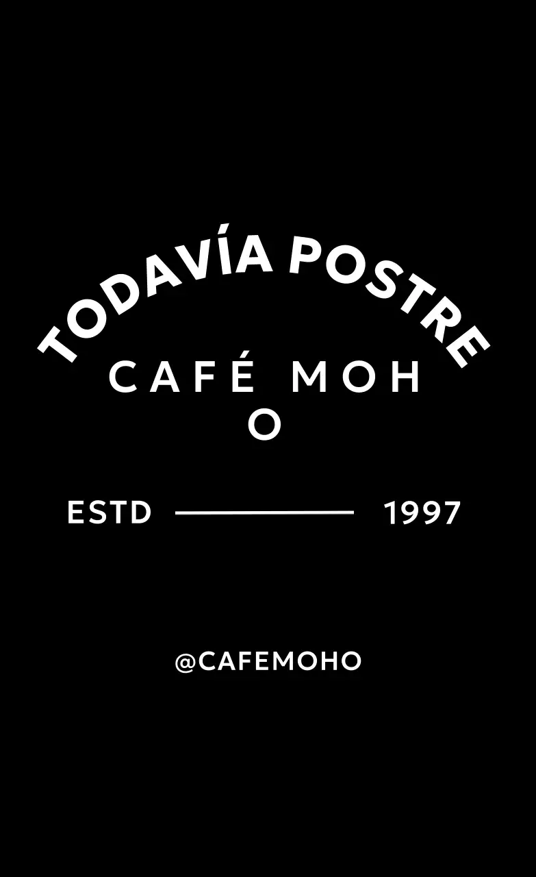 Logotipo de cafetería moderna negra