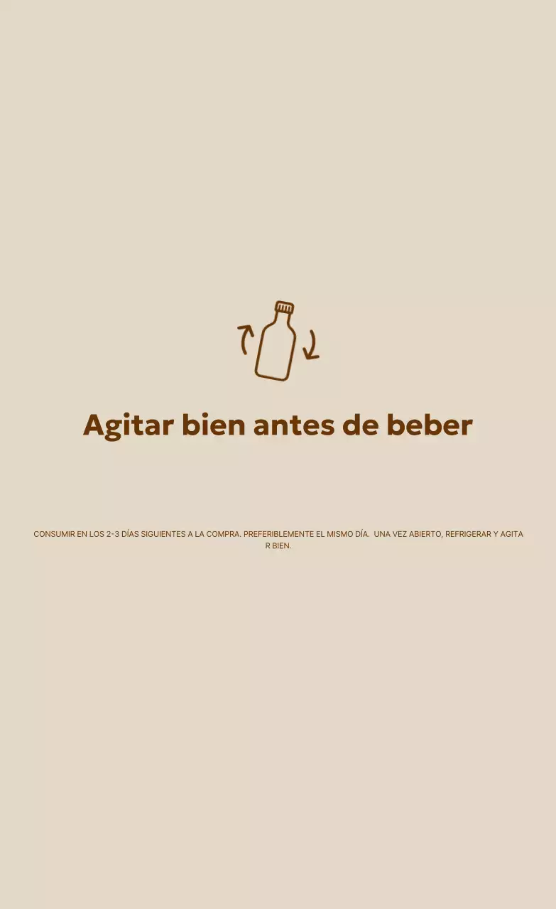 Cómo usar Beige Minimal Drink