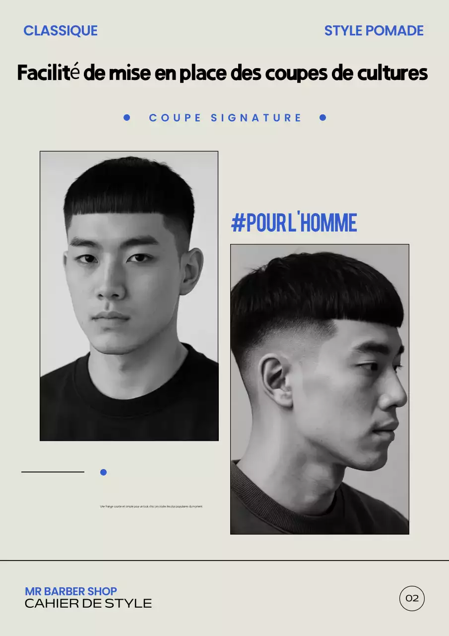 Publicité pour un livre de style vintage en noir et blanc