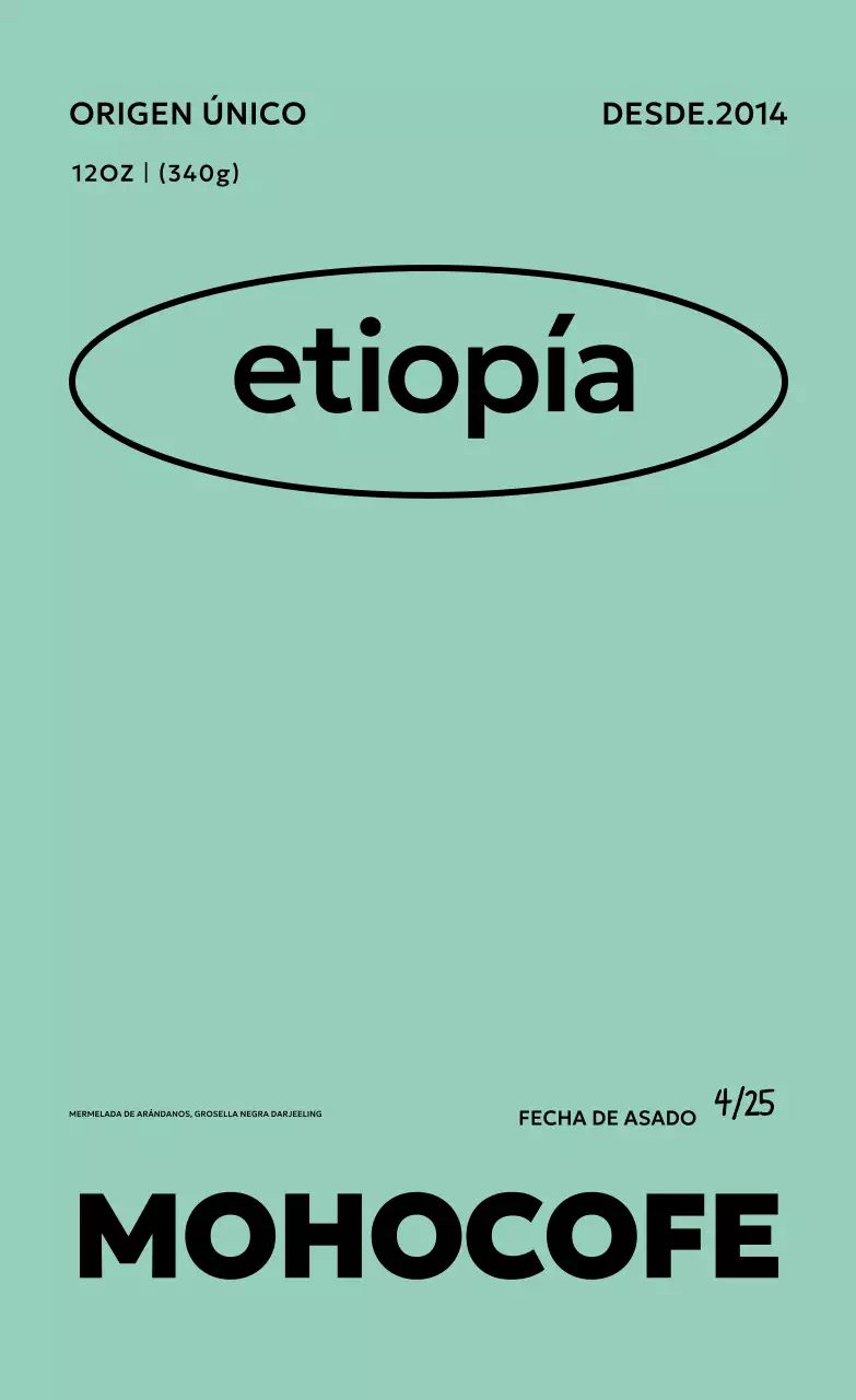 Paquete de café simple Yeonbora