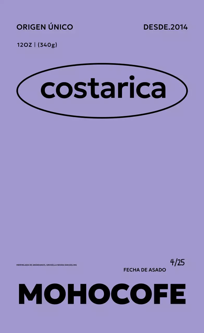 Paquete de café simple Yeonbora