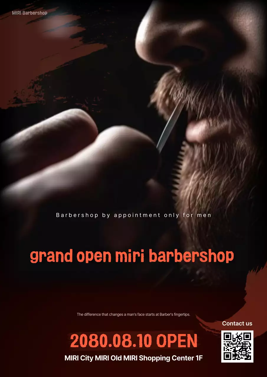 Black Vintage Barbershop Opening Event