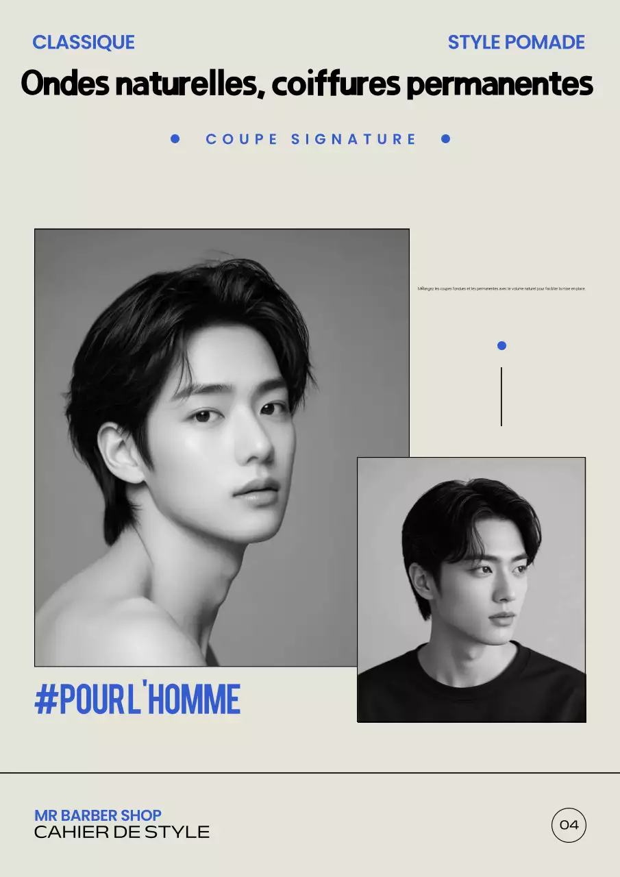 Publicité pour un livre de style vintage en noir et blanc