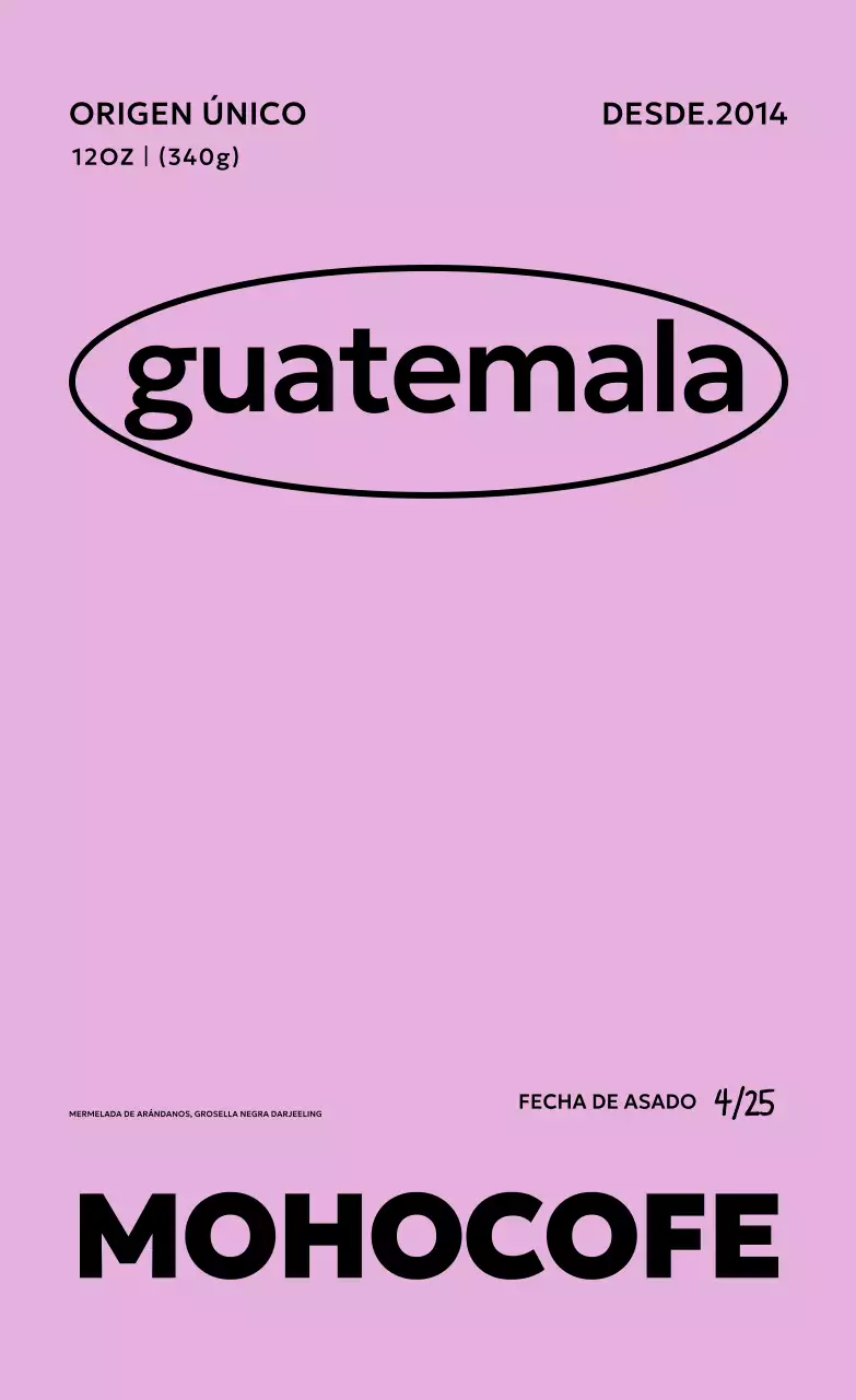 Paquete de café simple Yeonbora