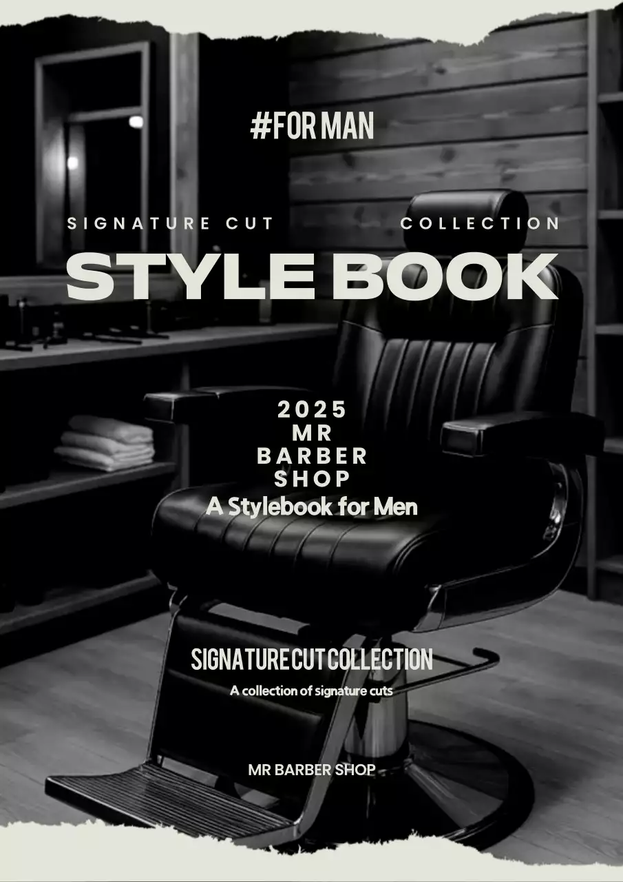 Iklan Buku Gaya Vintage Hitam Putih