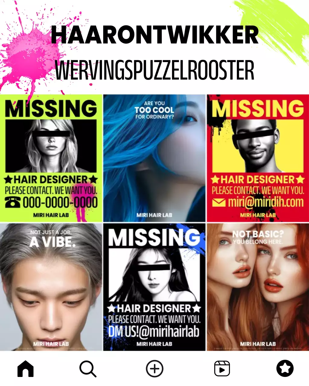 Neon Modern Recruitment