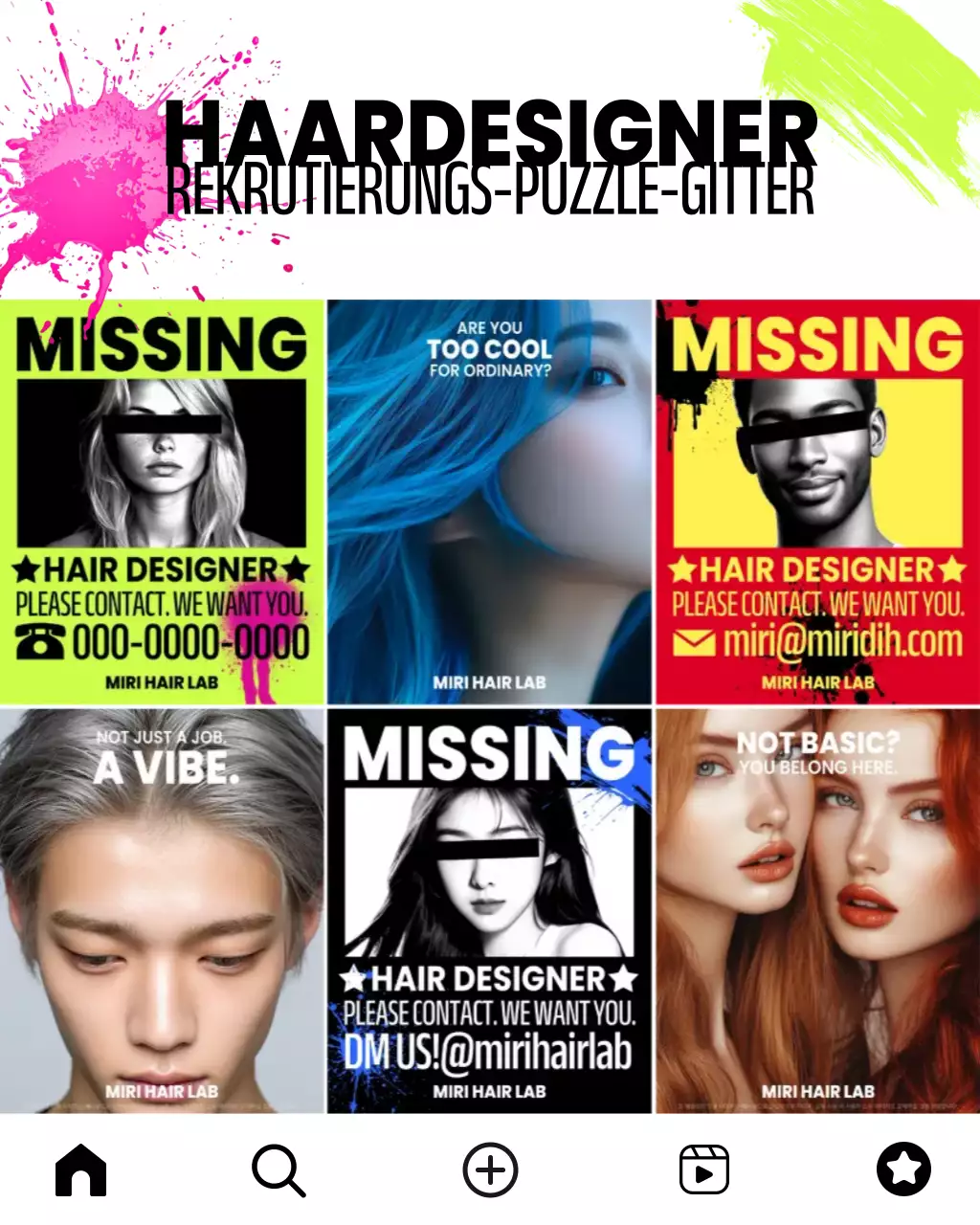 Neon Modern Recruitment