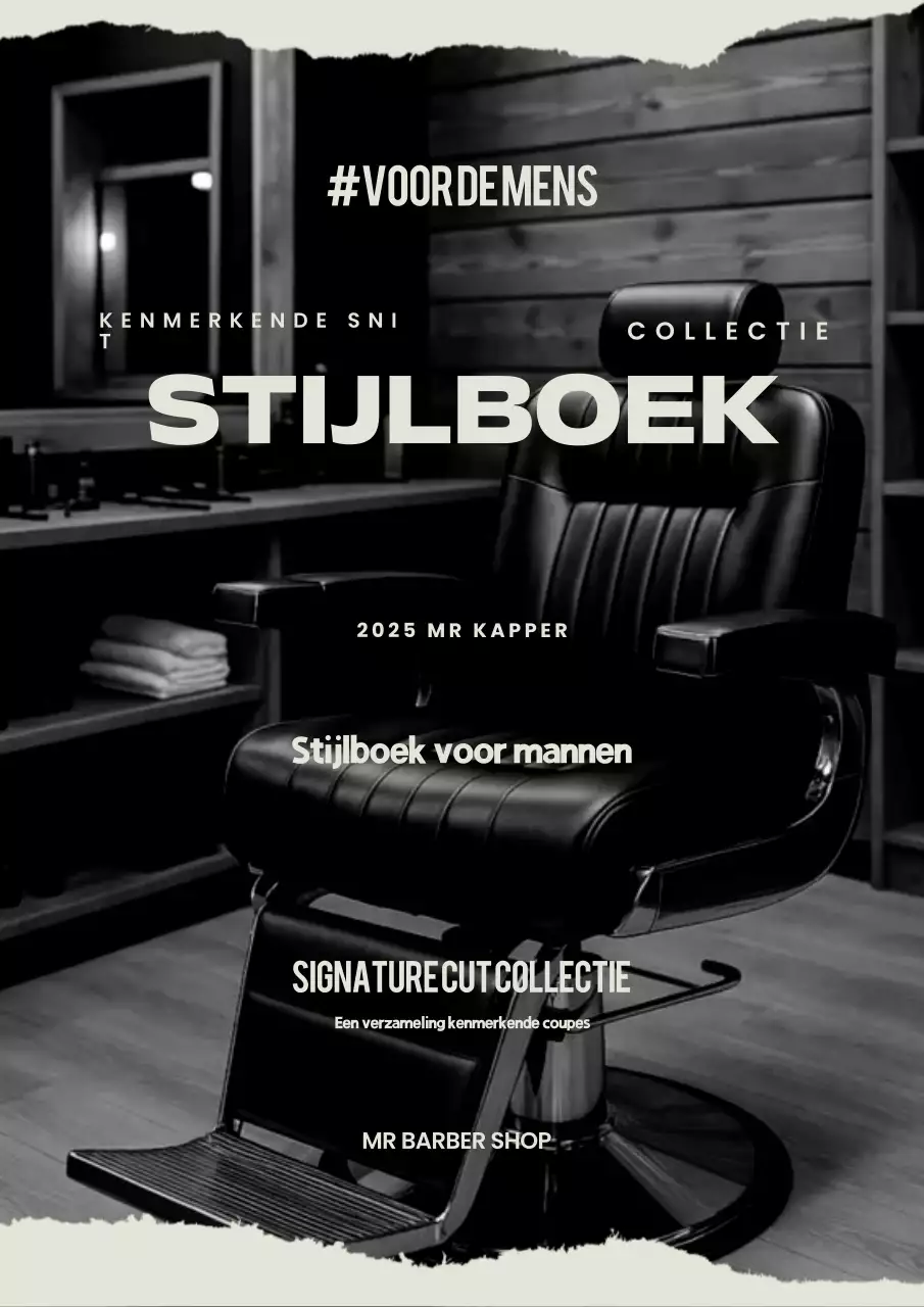 Zwart-wit vintage stijlboekadvertentie