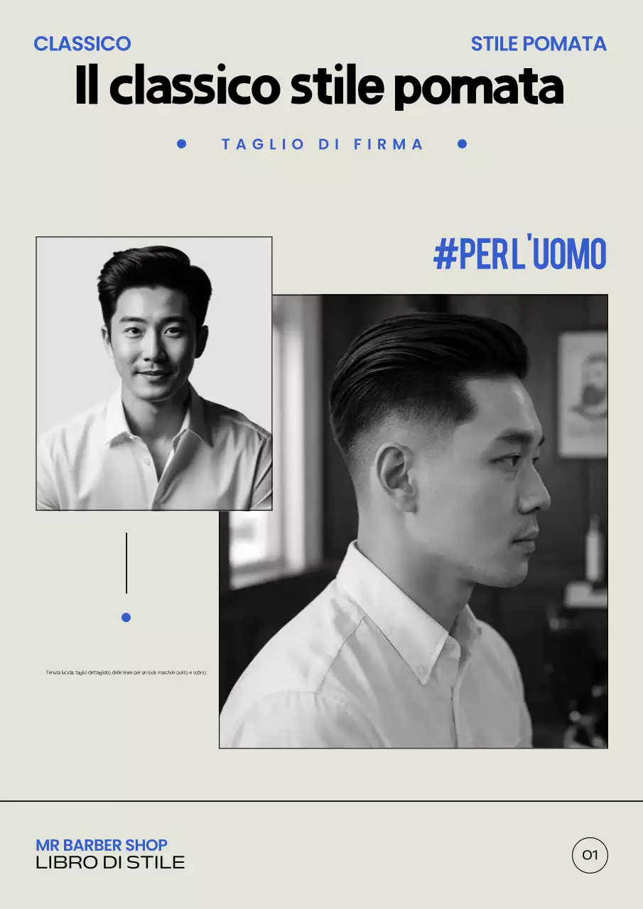 Pubblicità in stile vintage in bianco e nero