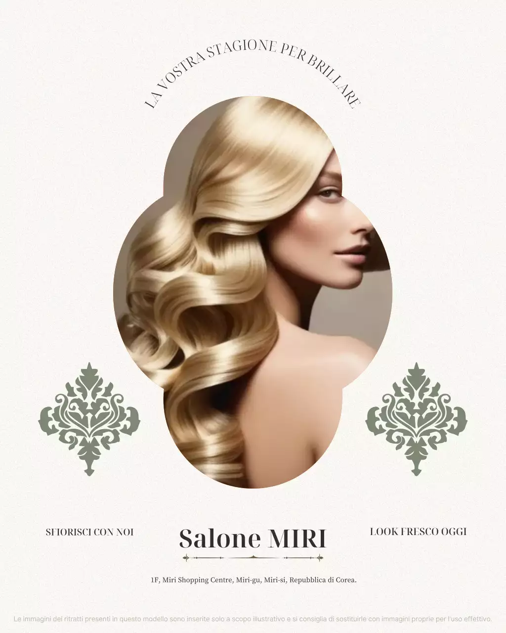 Promozione Beige Modern Hair Salon