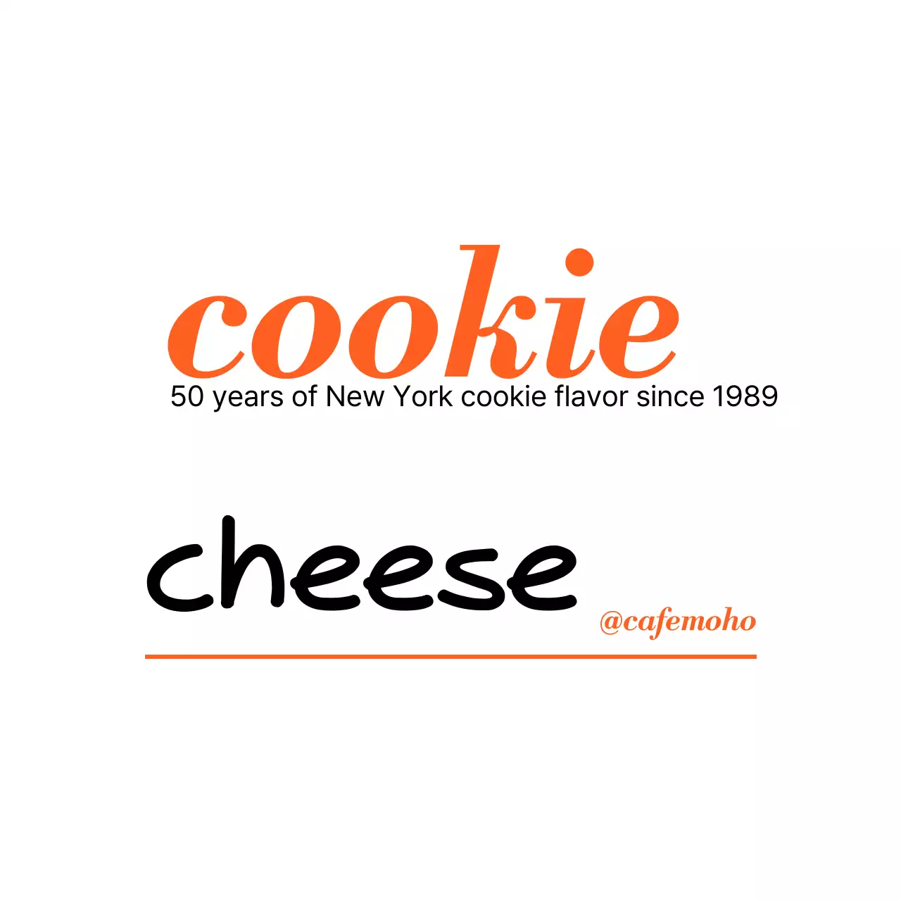 Orange Modern Dessert Advertisement