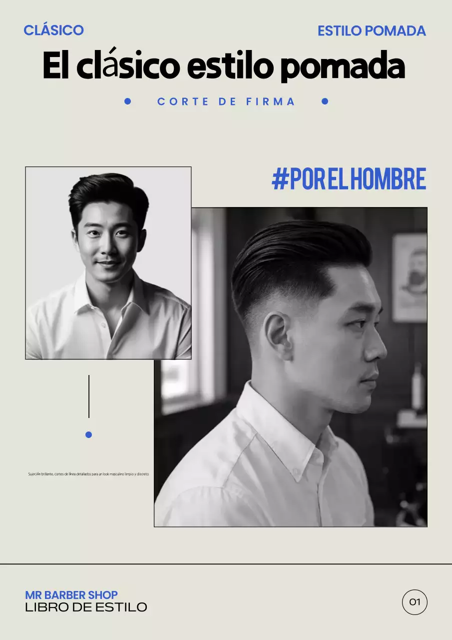 Anuncio de libro de estilo vintage en blanco y negro