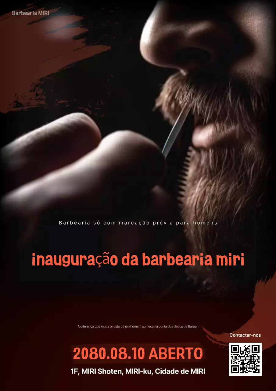 Evento de inauguração da Black Vintage Barbershop