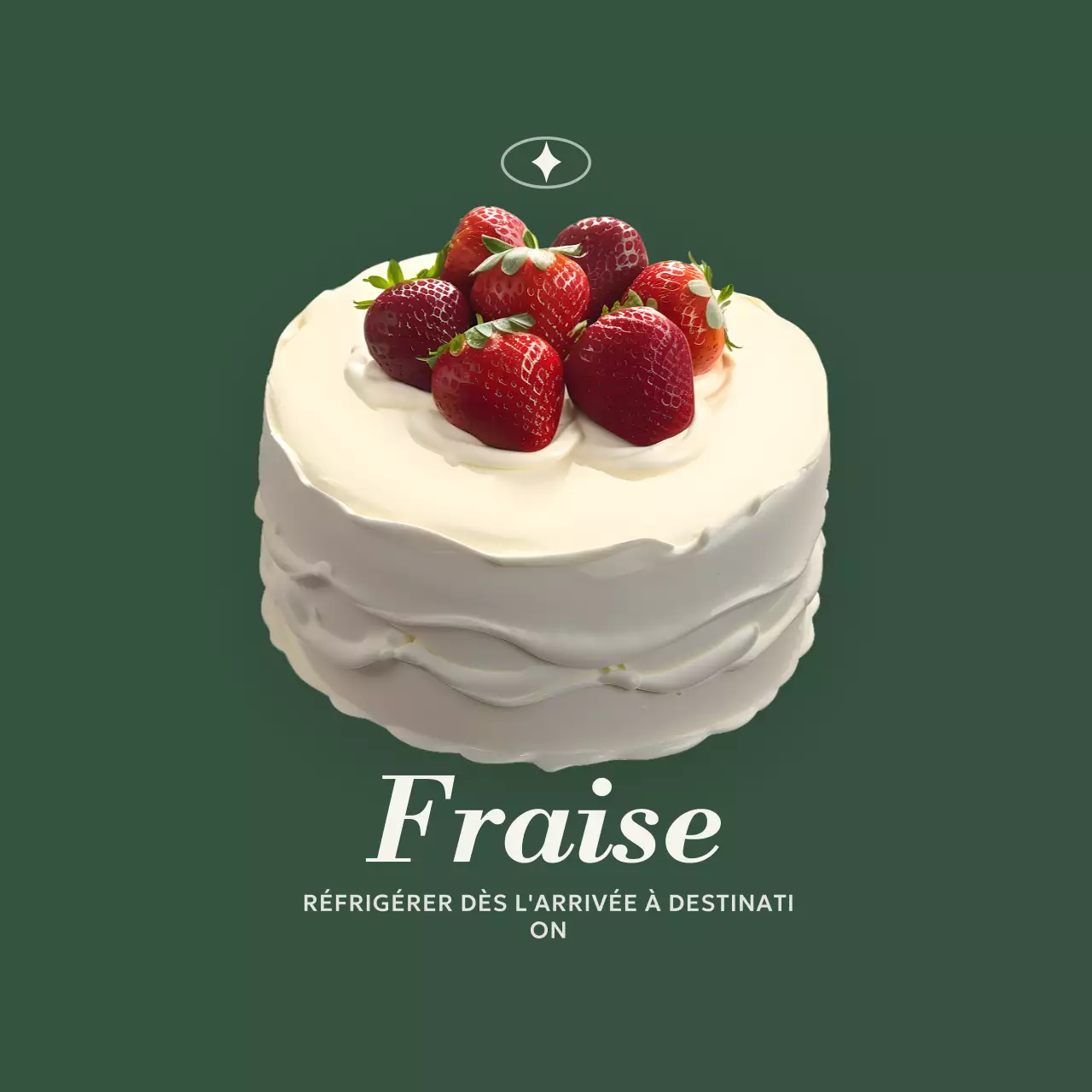 Publicité pour Red Modern Dessert