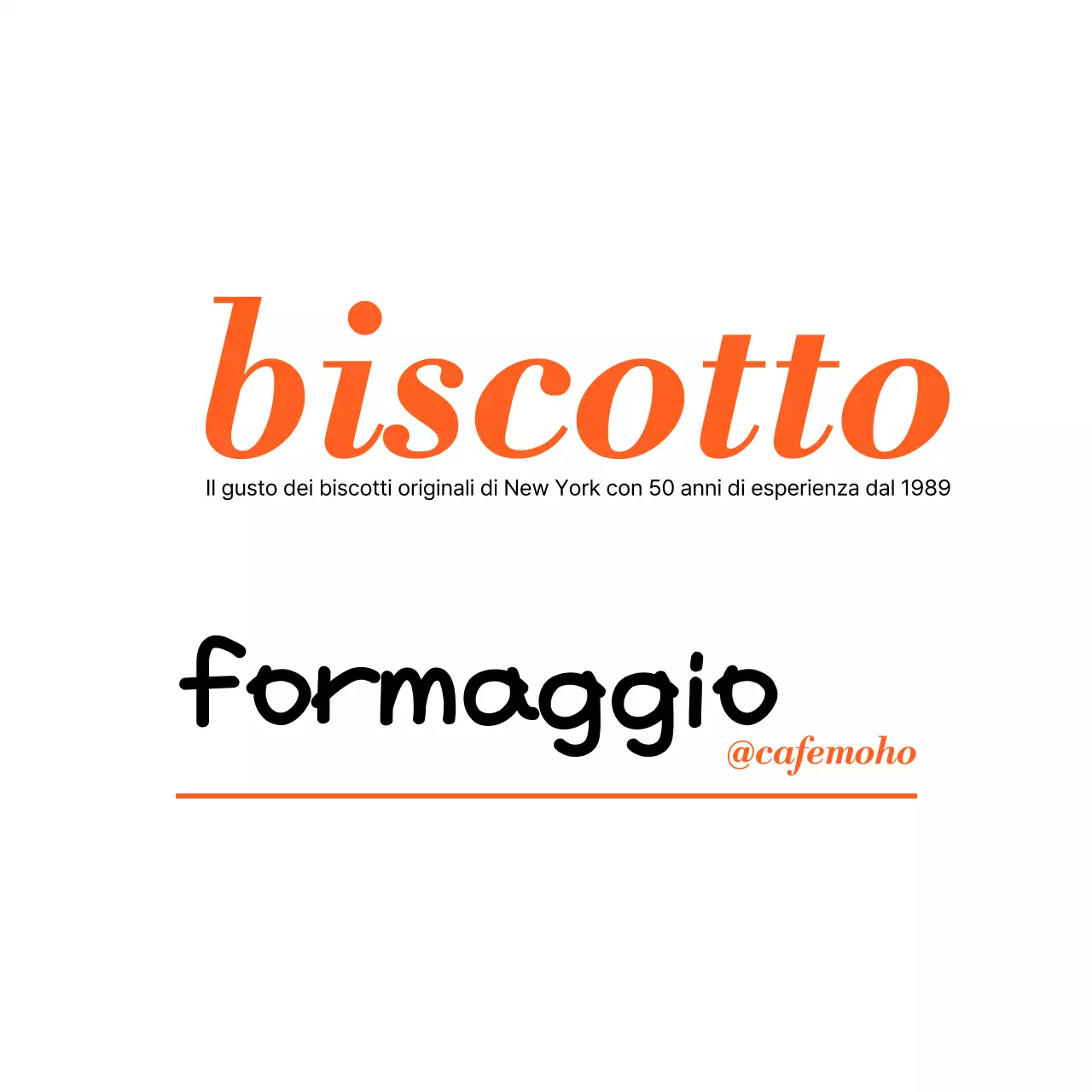 Pubblicità del dessert moderno all'arancia