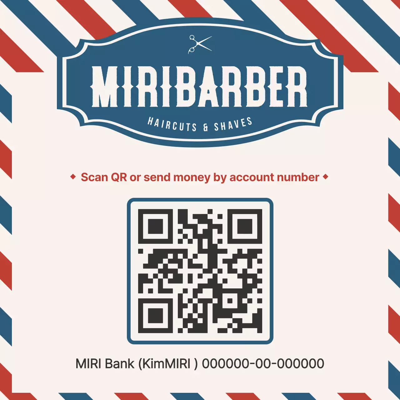 Blue Vintage Payment Guide