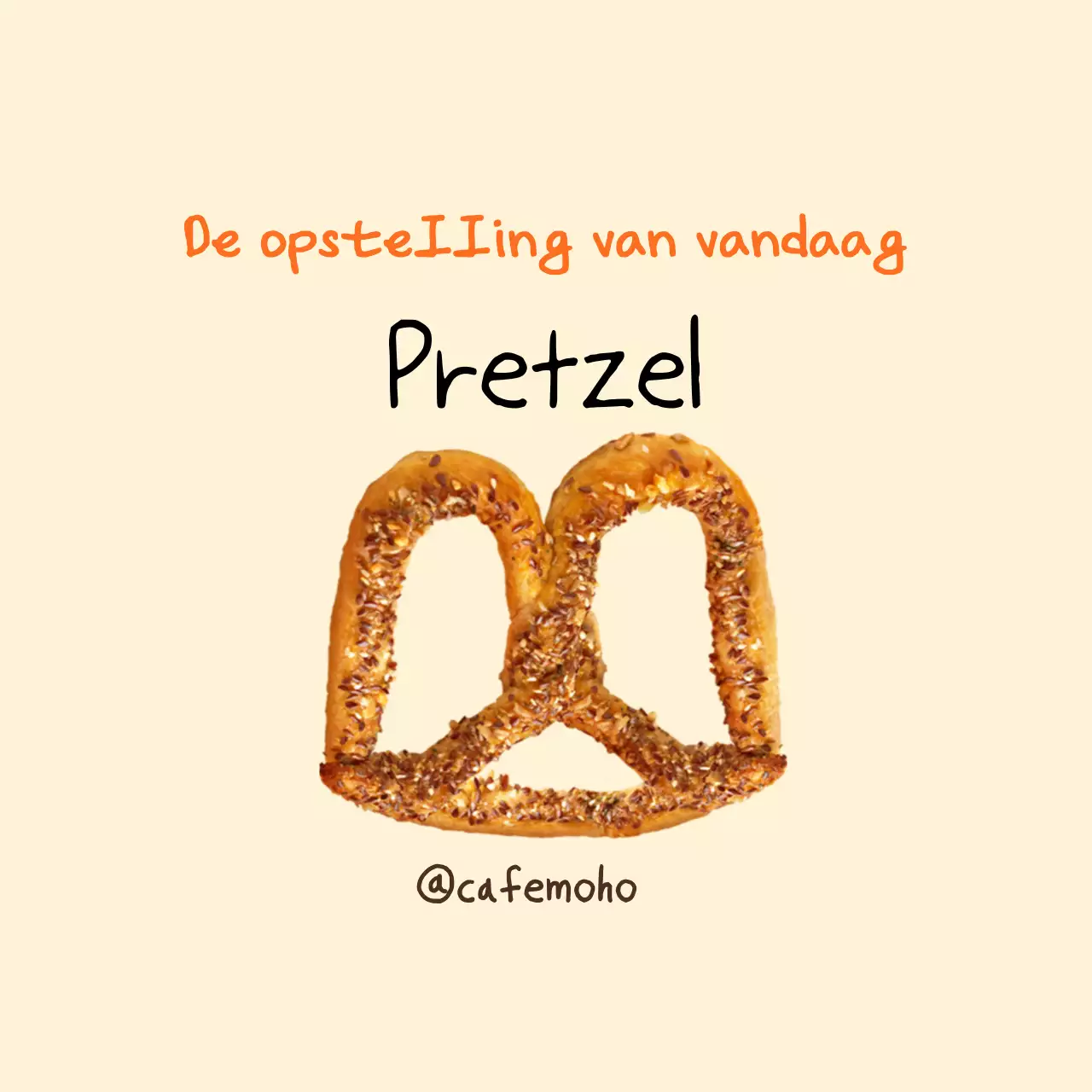 Beige Simple Bakery Menu Promotie