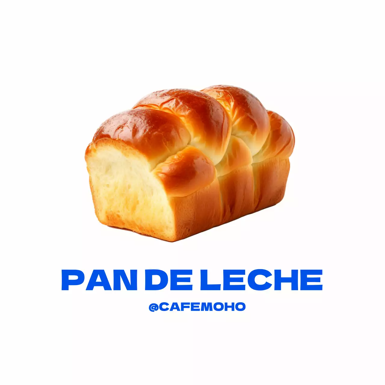 Promoción de panadería sencilla blanca