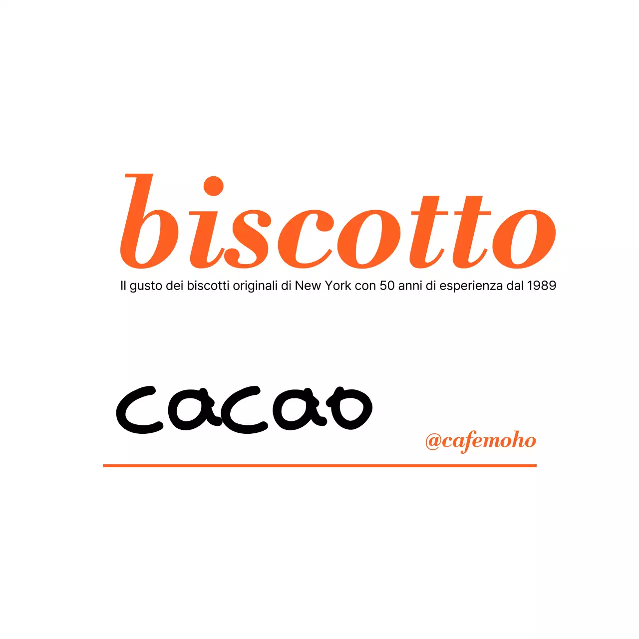 Pubblicità del dessert moderno all'arancia