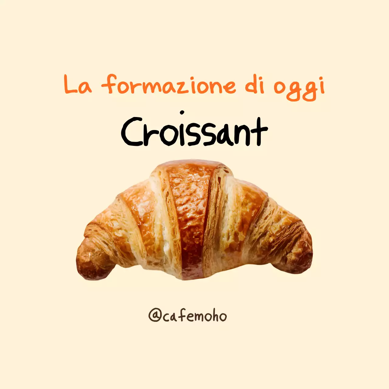 Promozione del menu Beige Simple Bakery