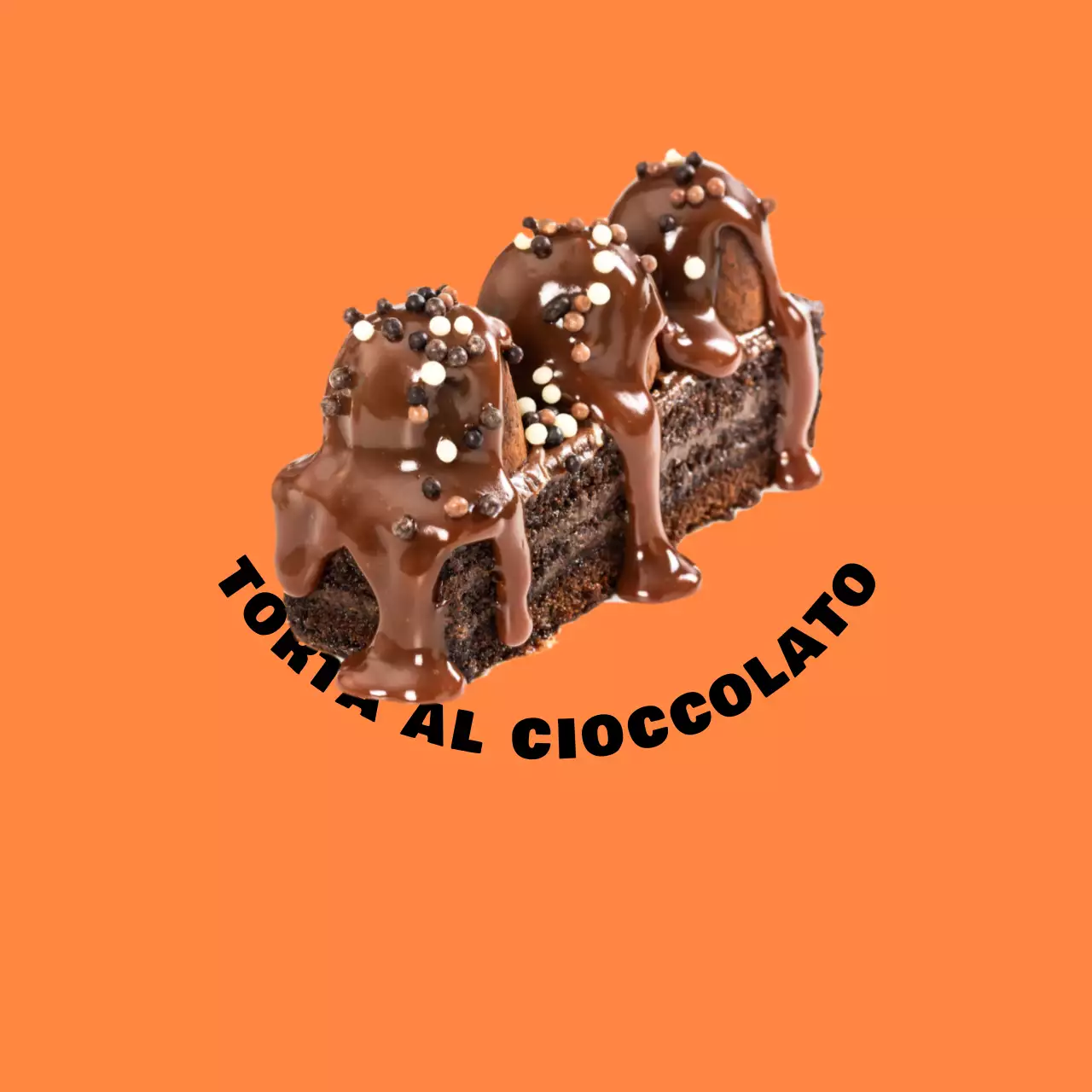 Pubblicità del biscotto semplice giallo