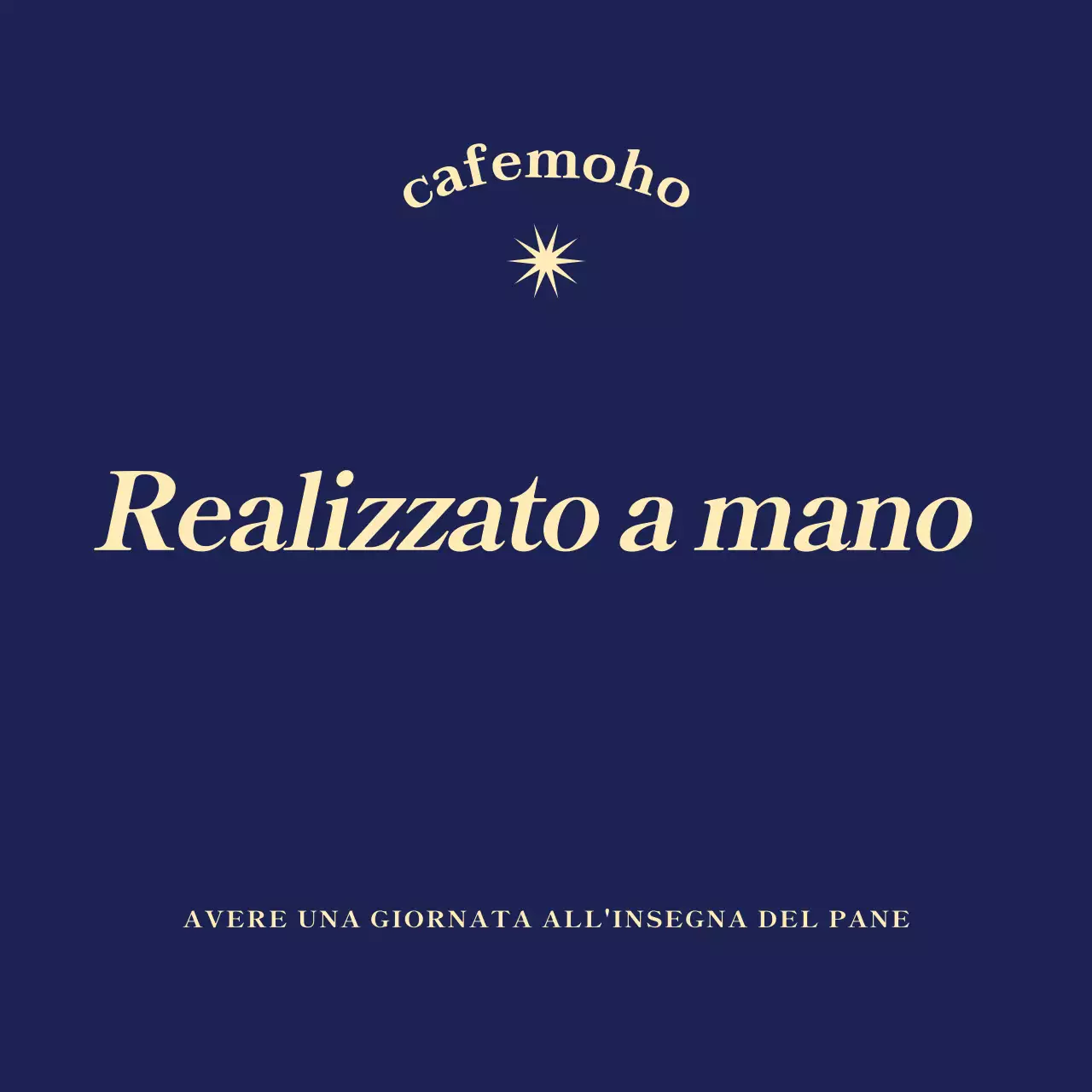 Pubblicità di Navy Blue Simple Bakery