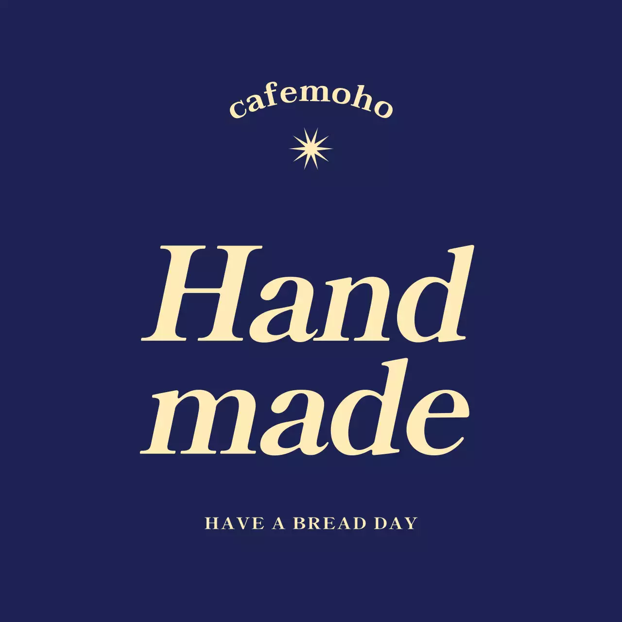 Iklan Toko Roti Sederhana Biru Laut