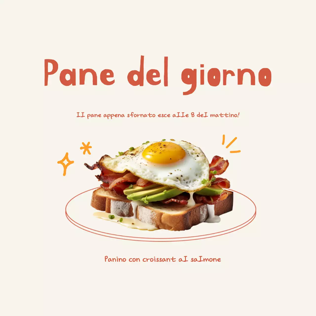 Promozione Beige Simple Bakery