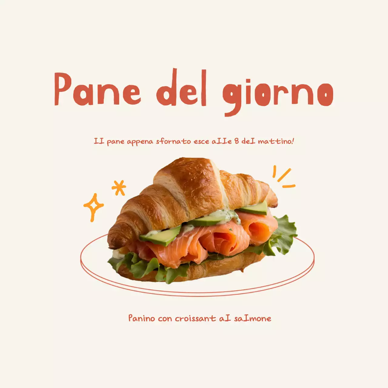 Promozione Beige Simple Bakery