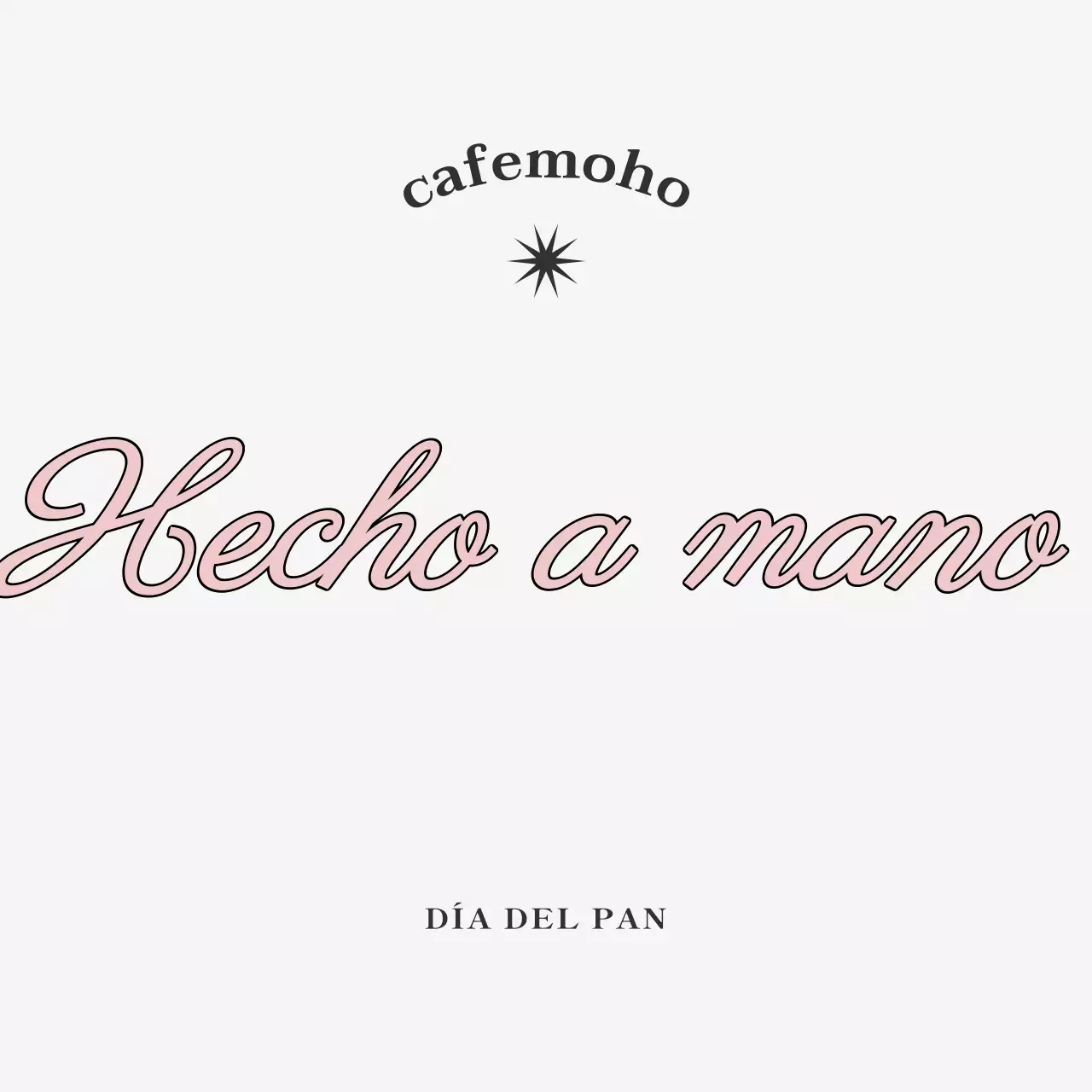 Promoción de panadería vintage rosa