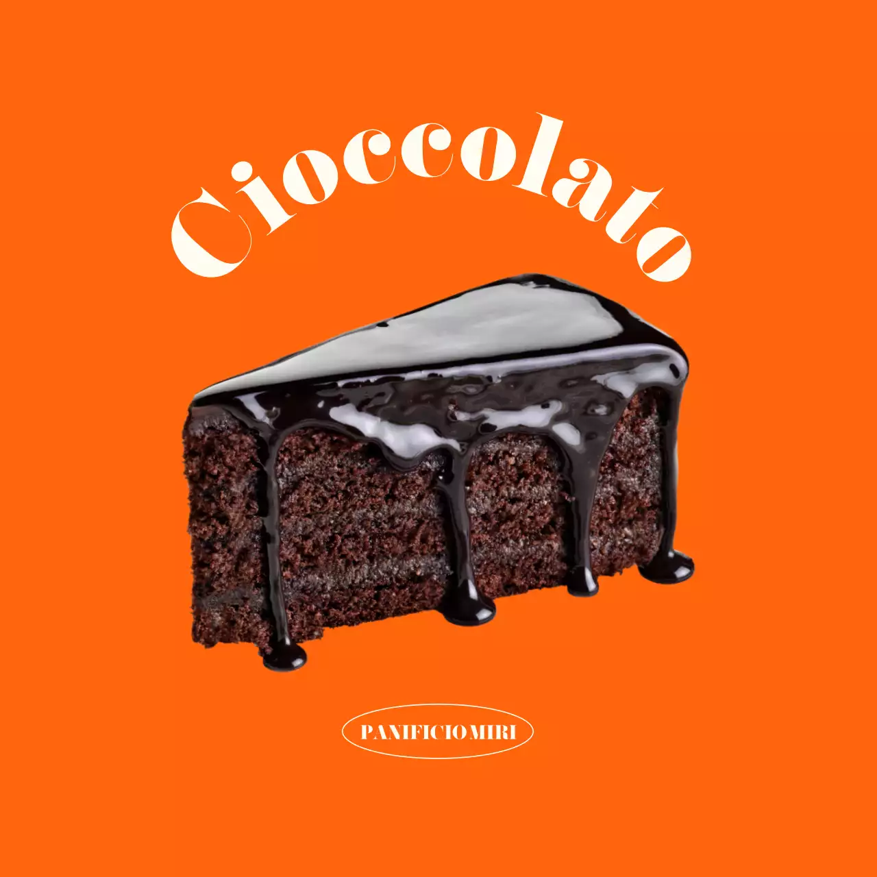 Pubblicità della torta semplice rossa