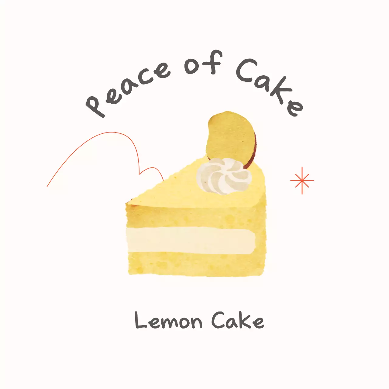 Ivory Simple Dessert Logo