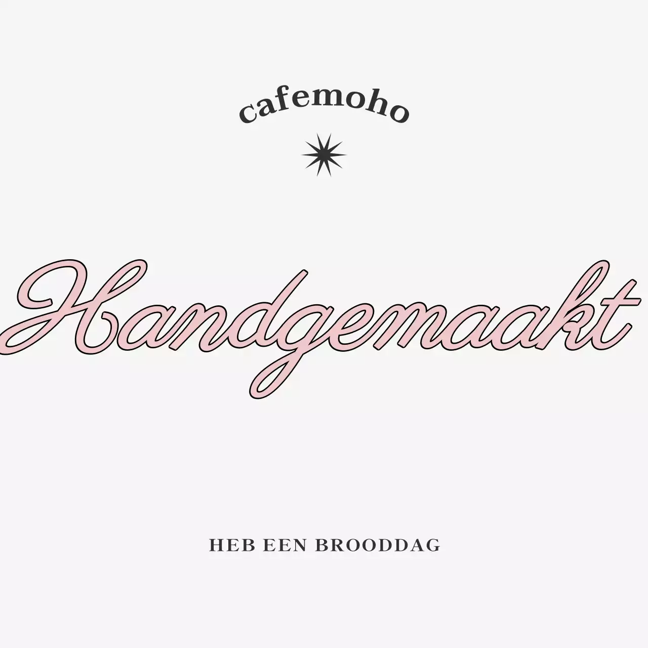 Roze Vintage Bakkerij Promotie