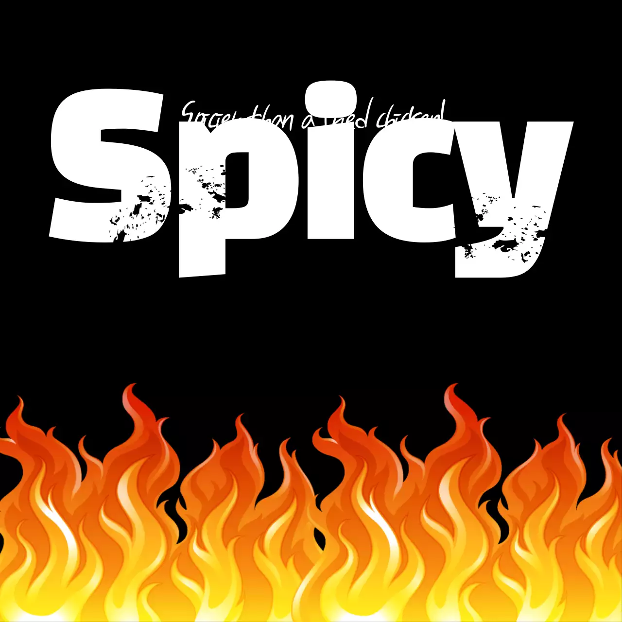 Quảng cáo cay nổi bật màu đen