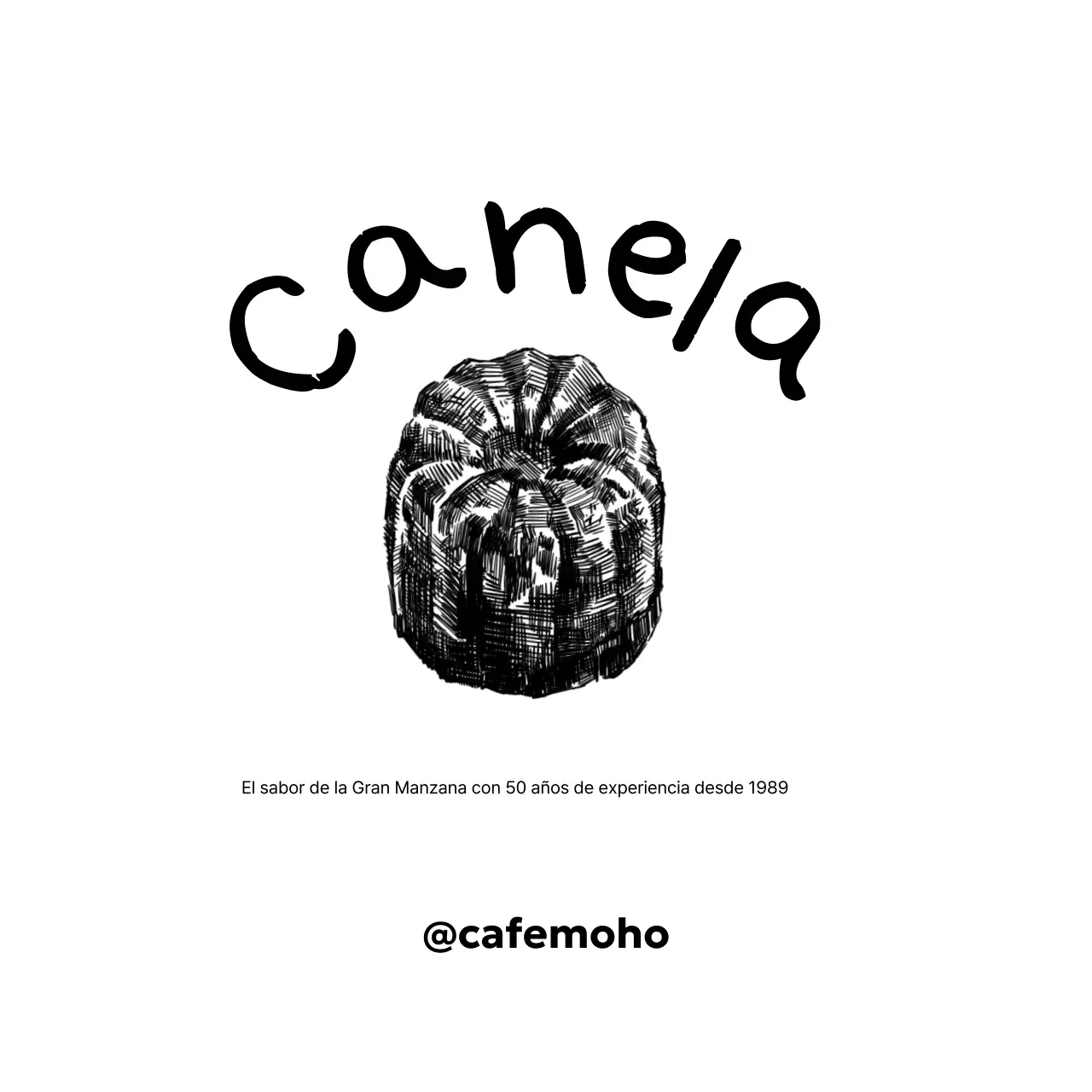 Anuncio de postre vintage blanco